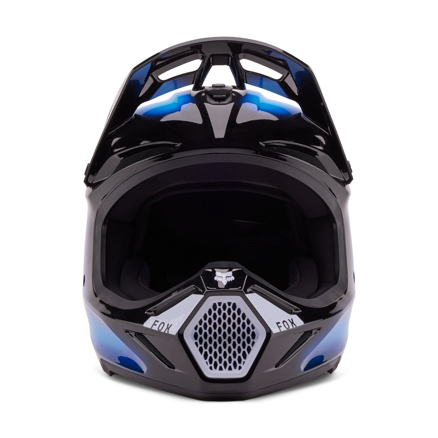 FOX 2024 V3 VOLATILE HELMET - BLACK/BLUE