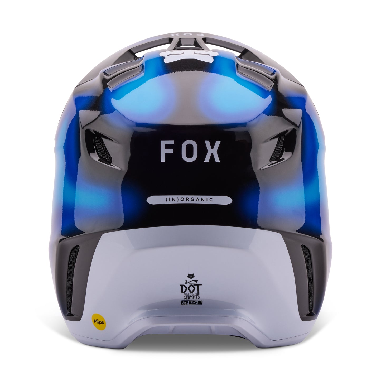 FOX 2024 V3 VOLATILE HELMET - BLACK/BLUE