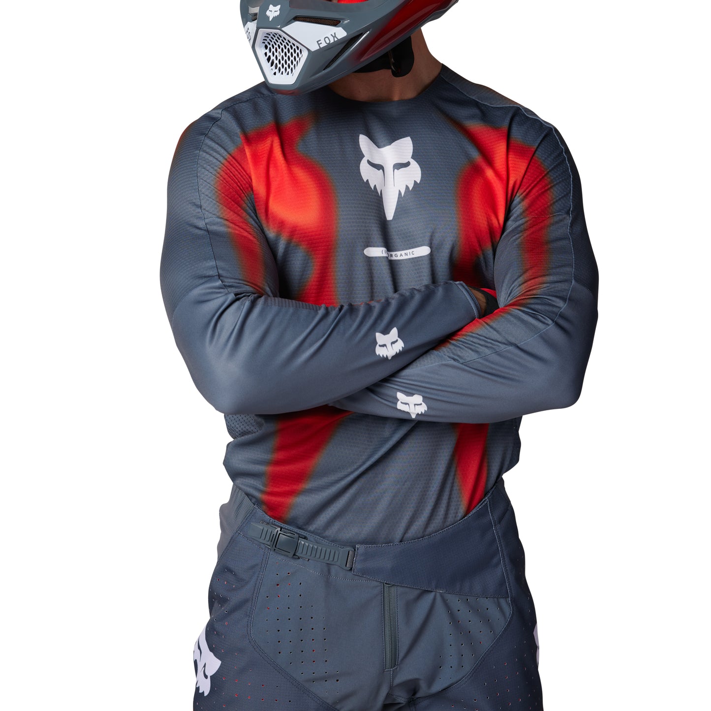 FOX 2024 360 VOLATILE JERSEY - GREY/RED