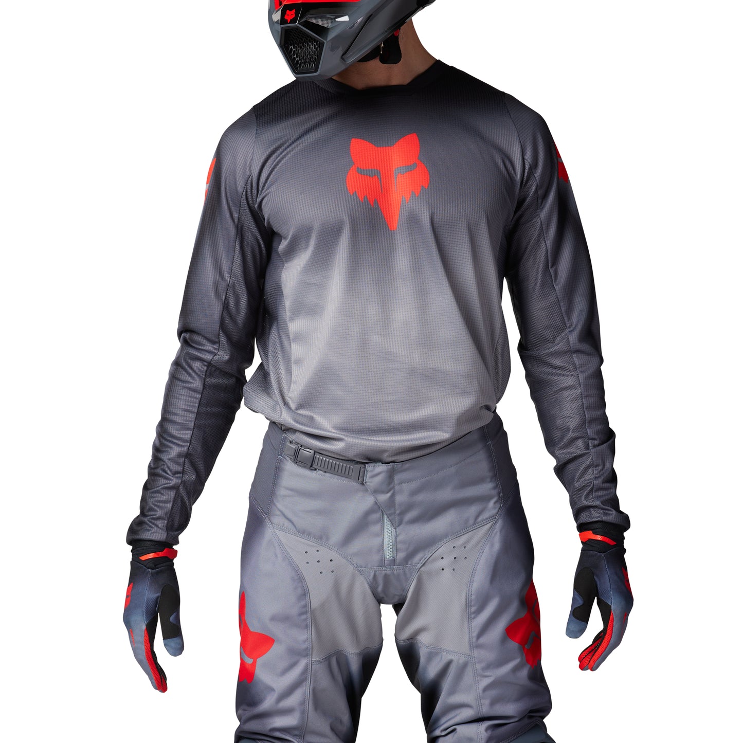 FOX 2024 180 INTERFERE JERSEY - GREY/RED