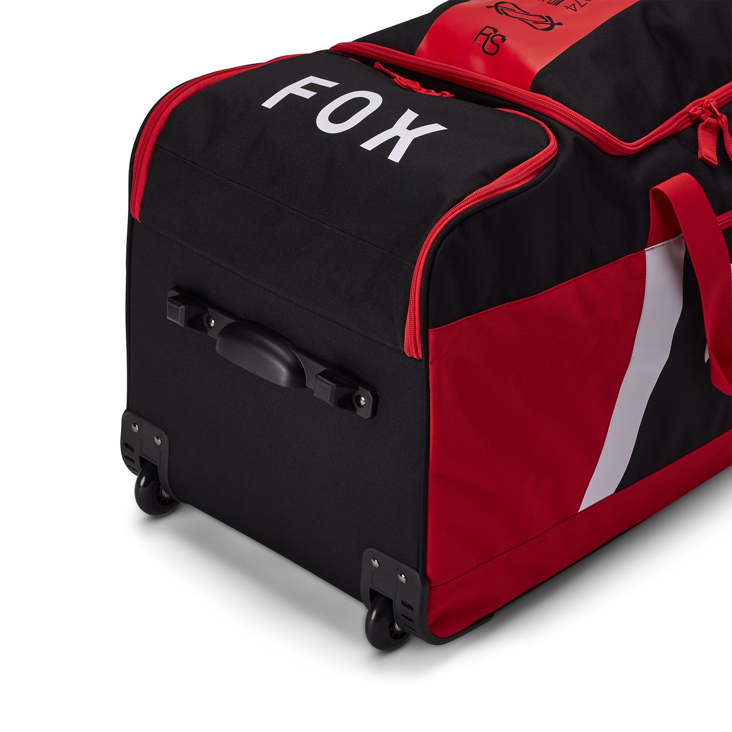 FOX 180 SHUTTLE ROLLER BAG - FLO RED