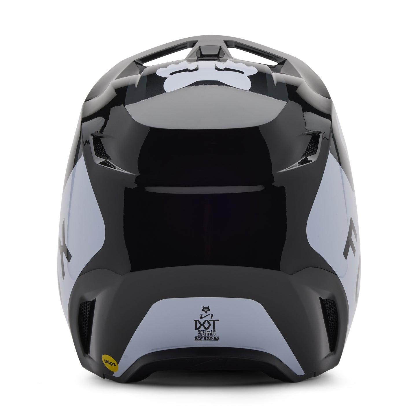 FOX 2025 V1 LEAN HELMET - BLACK