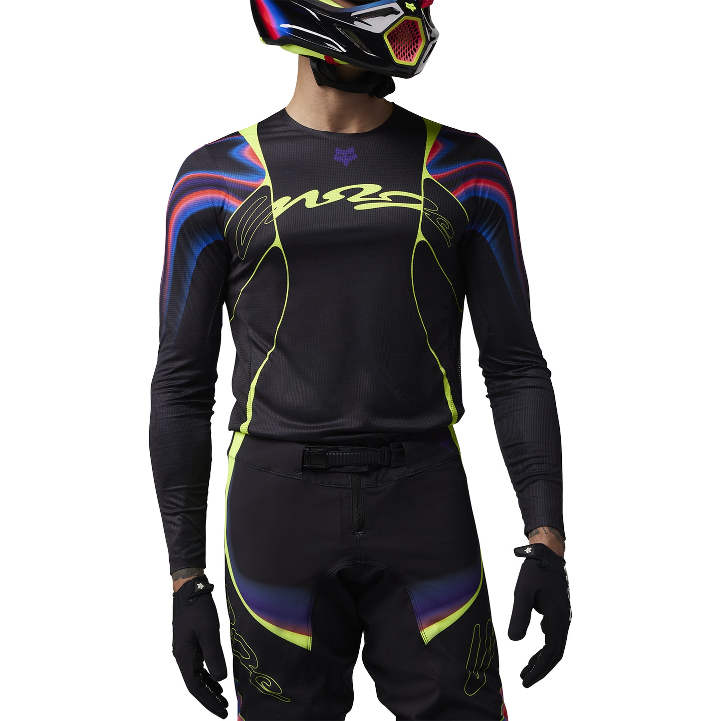 FOX 2025 FLEXAIR ENERGY JERSEY - BLACK
