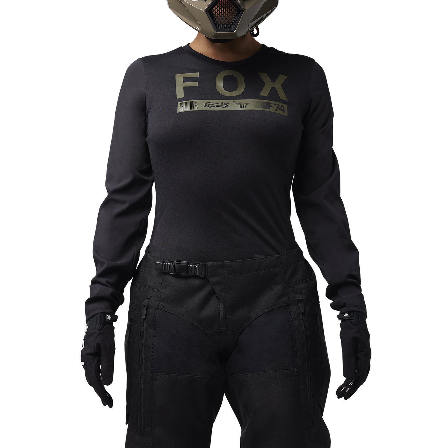 FOX 2026 WOMENS RANGER OFF ROAD JERSEY - BLACK