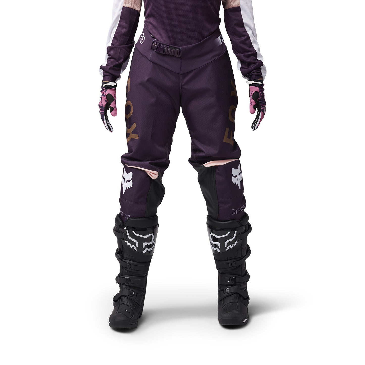 FOX 2025 WOMENS 180 RACE SPEC PANTS - DARK PURPLE