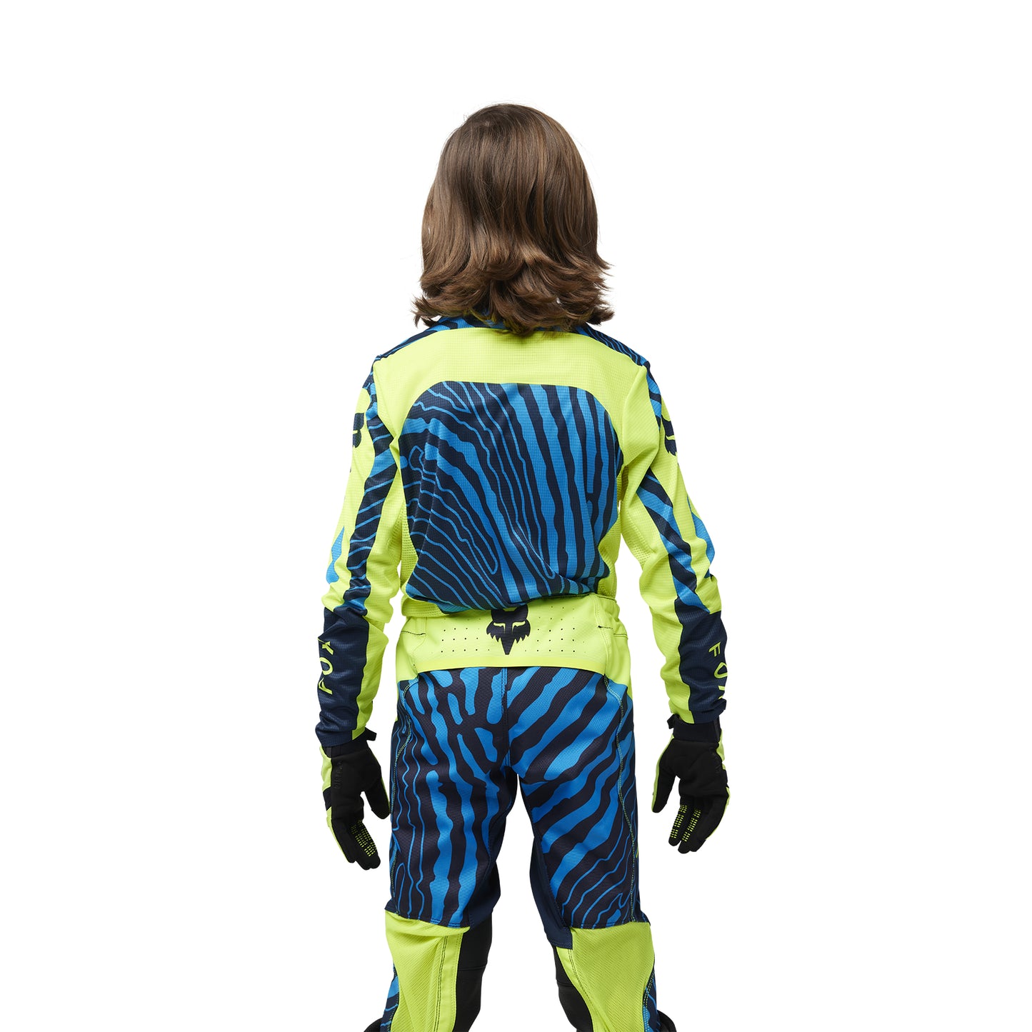 FOX 2025 YOUTH FLEXAIR IMPRESSION JERSEY - FLO YELLOW