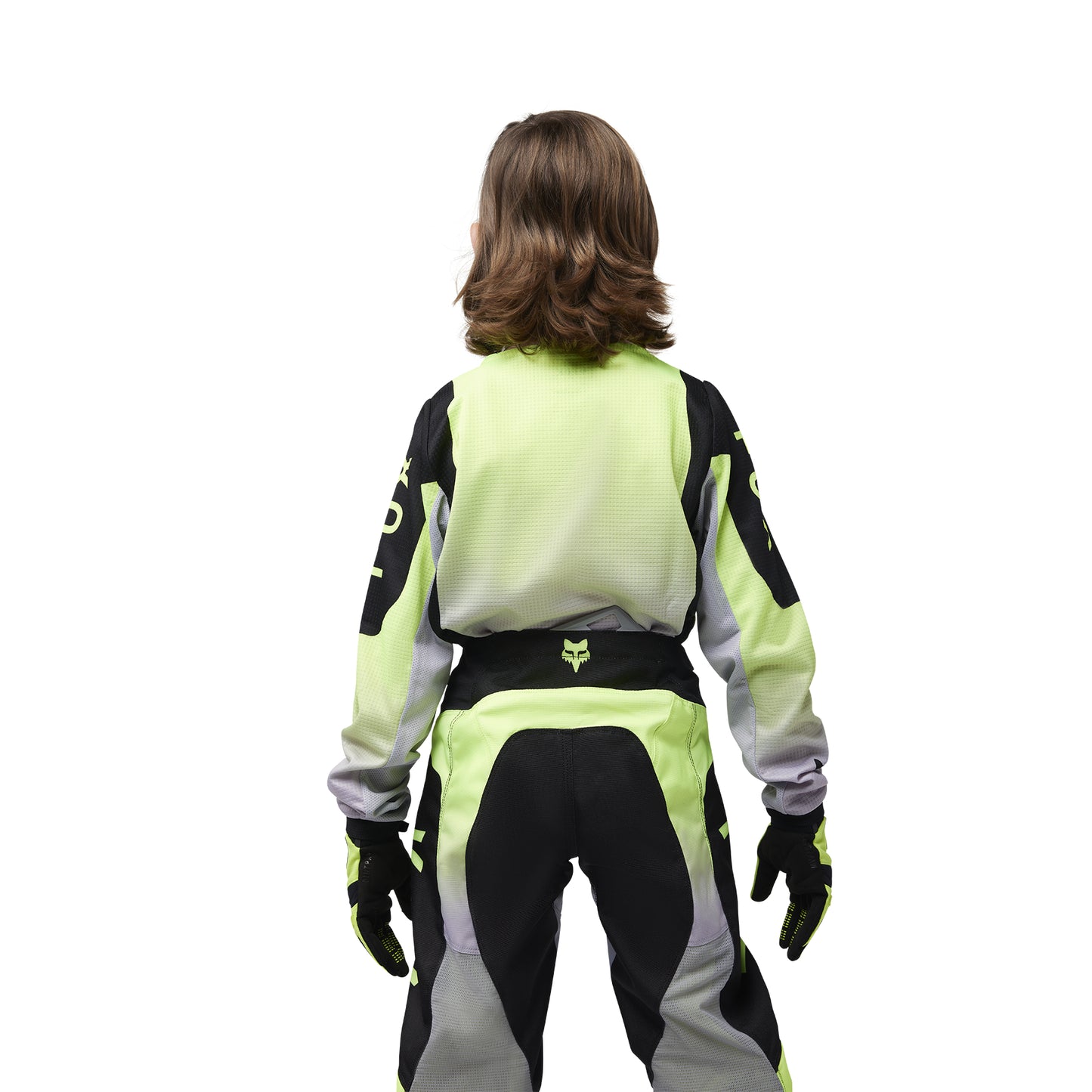 FOX 2025 YOUTH 180 LEAN JERSEY - FLO YELLOW
