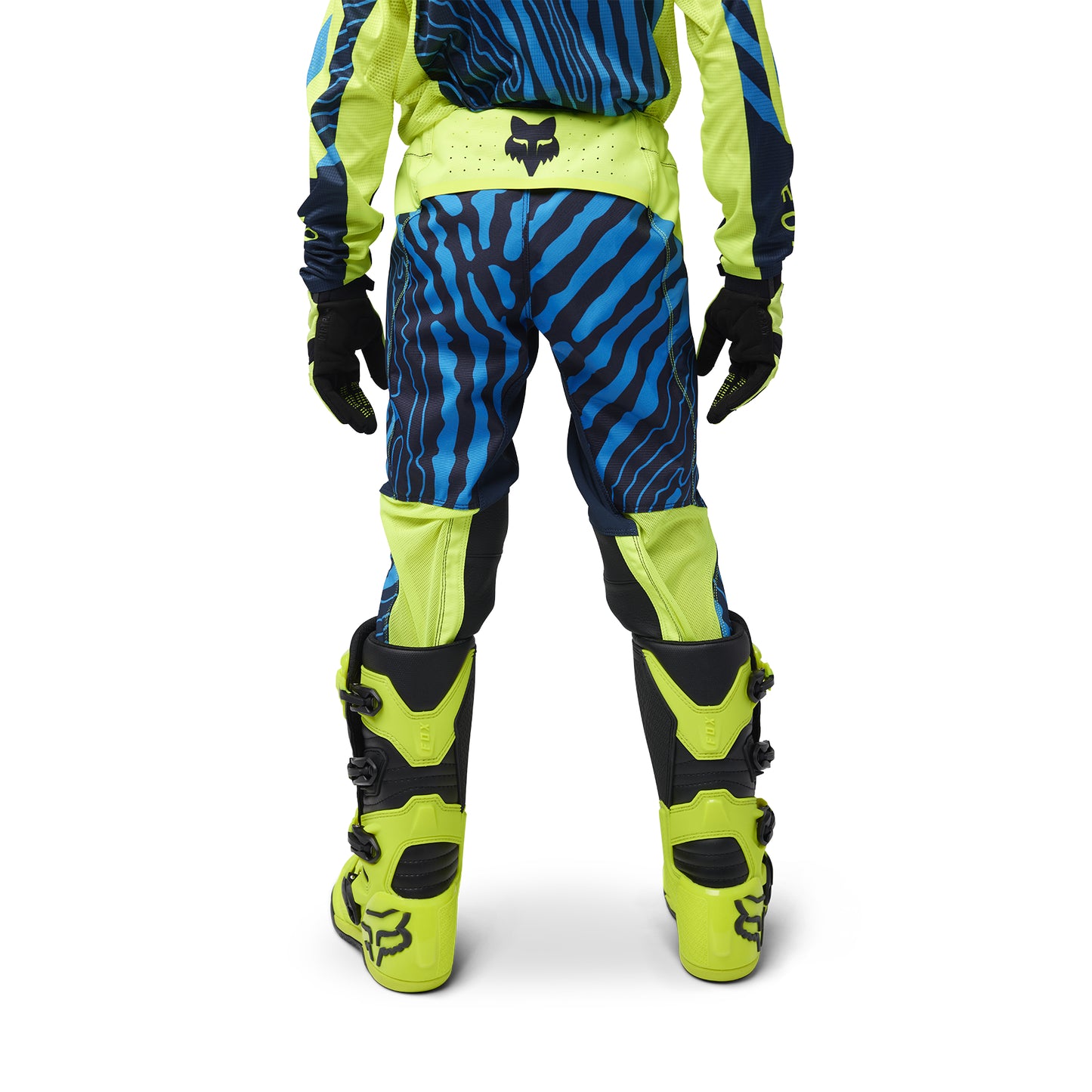 FOX 2025 YOUTH FLEXAIR IMPRESSION PANTS - FLO YELLOW