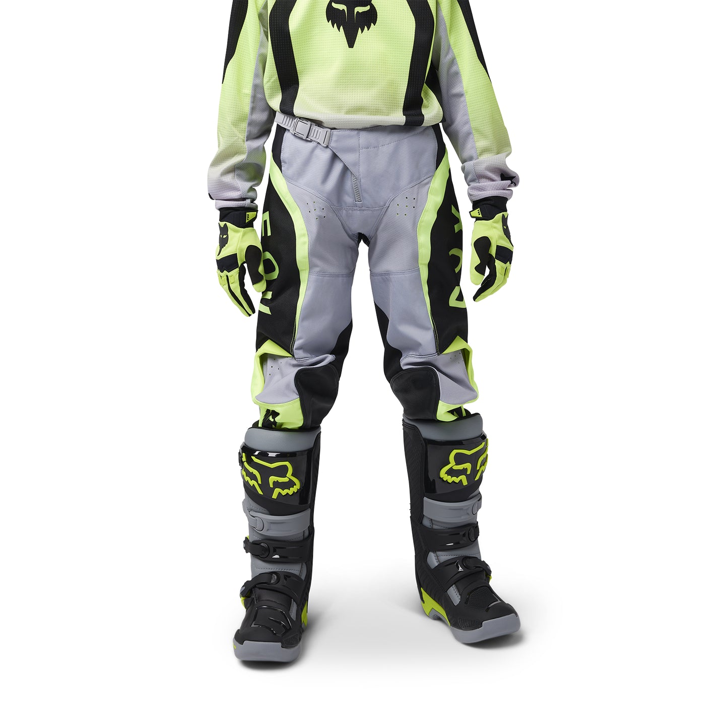 FOX 2025 YOUTH 180 LEAN PANTS - FLO YELLOW