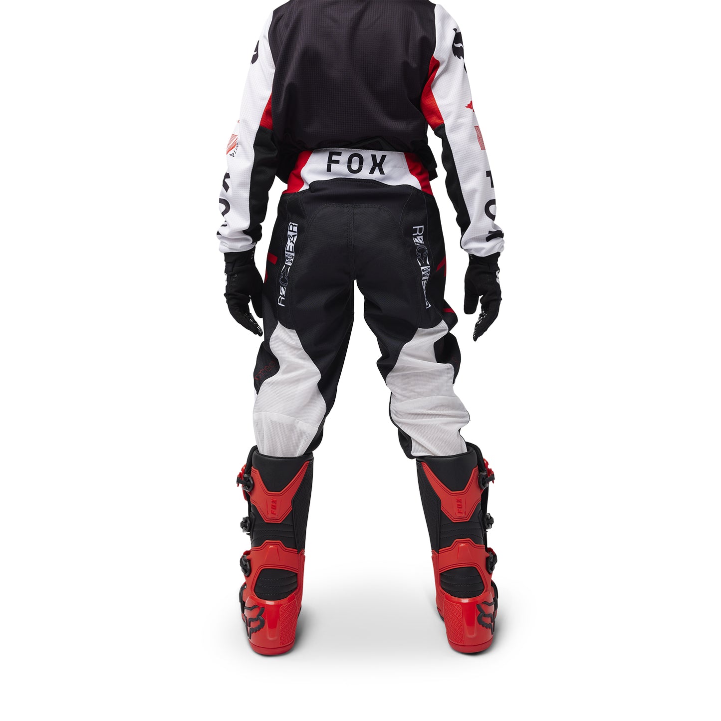 FOX 2025 YOUTH 180 RACE SPEC PANTS - FLO RED