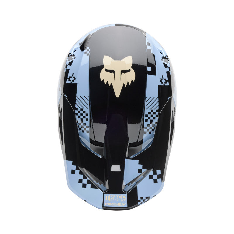 FOX 2025 V1 DIGI IMAGE HELMET - LT SLT