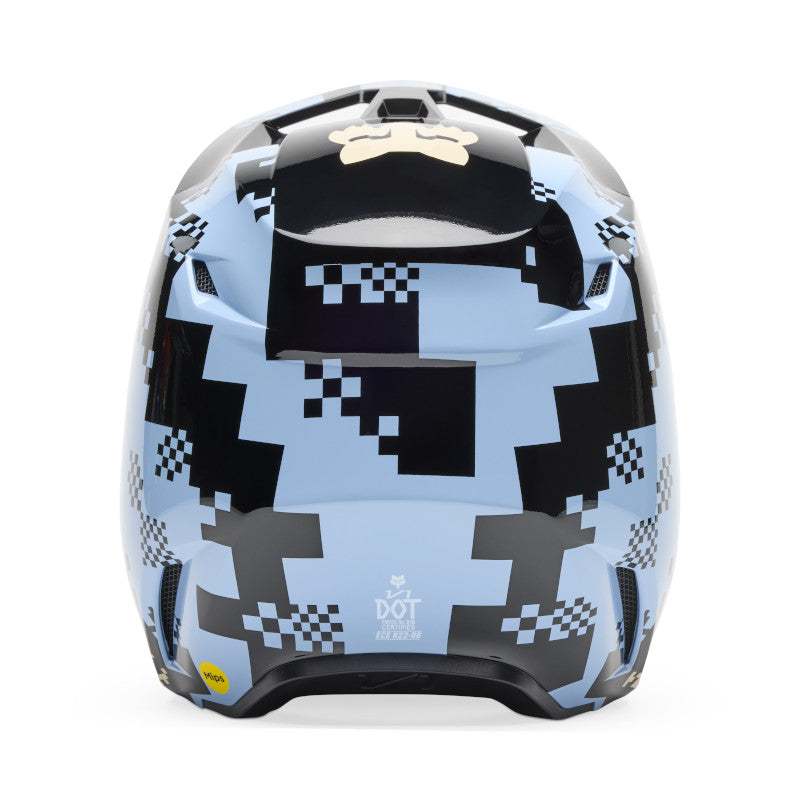 FOX 2025 V1 DIGI IMAGE HELMET - LT SLT