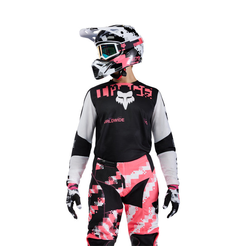 FOX 2025 180 DIGI IMAGE JERSEY - BLACK/PINK