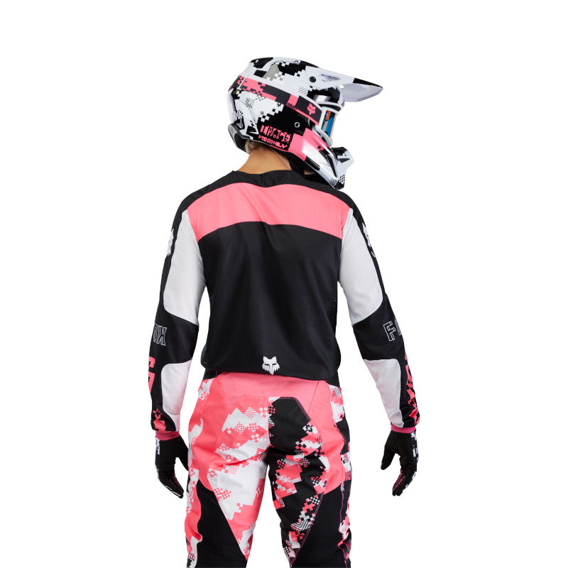 FOX 2025 180 DIGI IMAGE JERSEY - BLACK/PINK