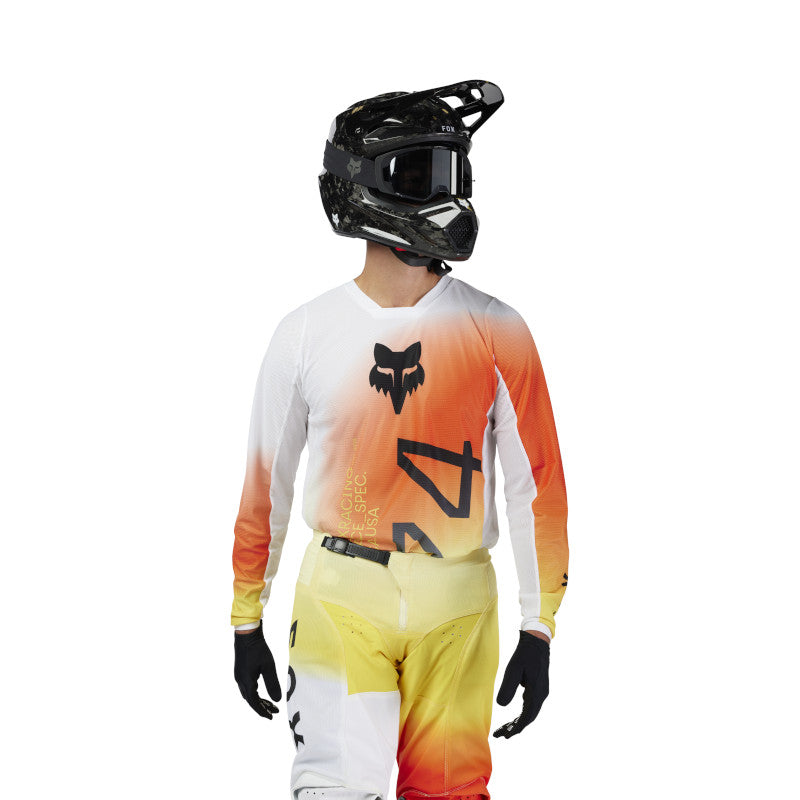FOX 2025 180 AIR HAZE JERSEY - WHITE