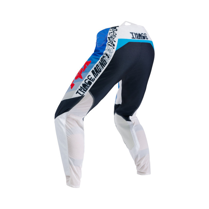 FOX 2025 360 FADE PANTS - WHITE/BLUE