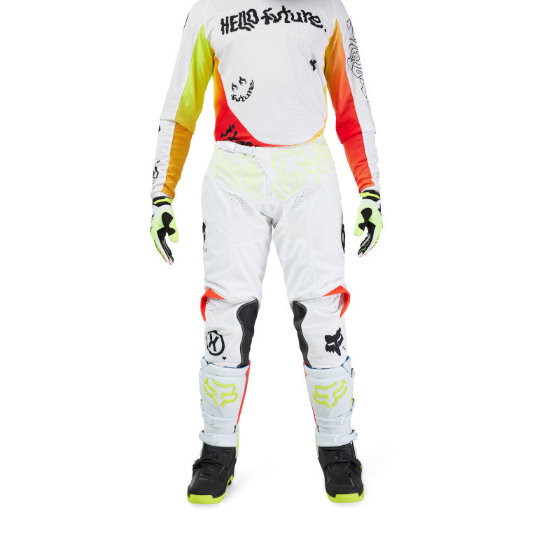 FOX 2025 180 HELLO FUTURE PANTS - WHITE