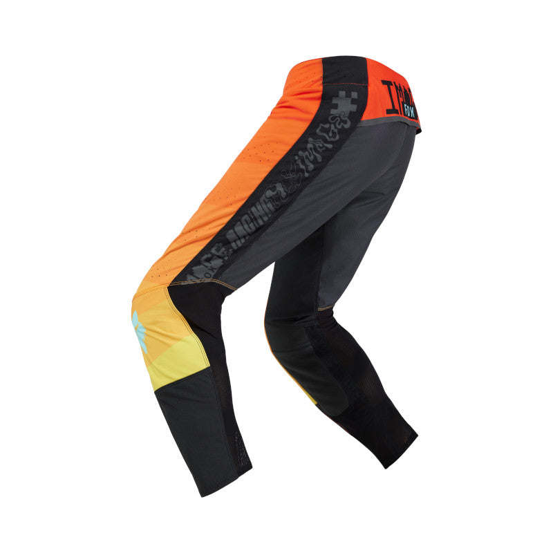FOX 2025 FLEXAIR GRID PANTS - BLACK/ORANGE