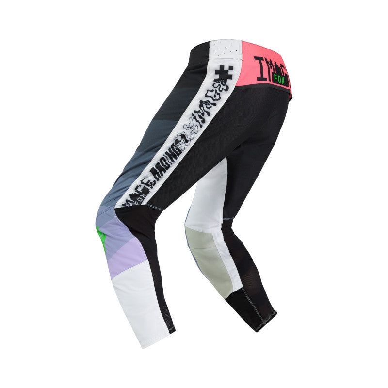 FOX 2025 FLEXAIR GRID PANTS - BLACK/PURPLE