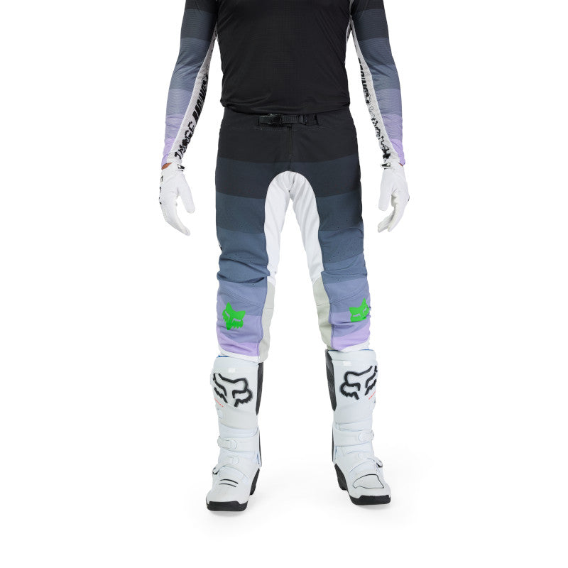 FOX 2025 FLEXAIR GRID PANTS - BLACK/PURPLE