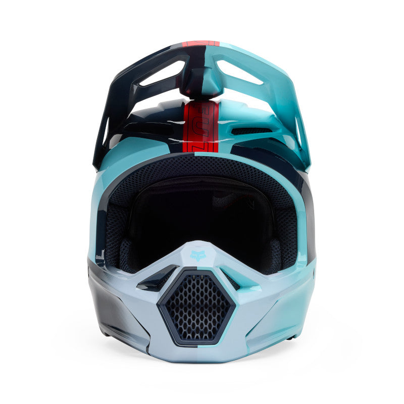 FOX 2025 YOUTH V1 ELEVATED HELMET - LIGHT BLUE