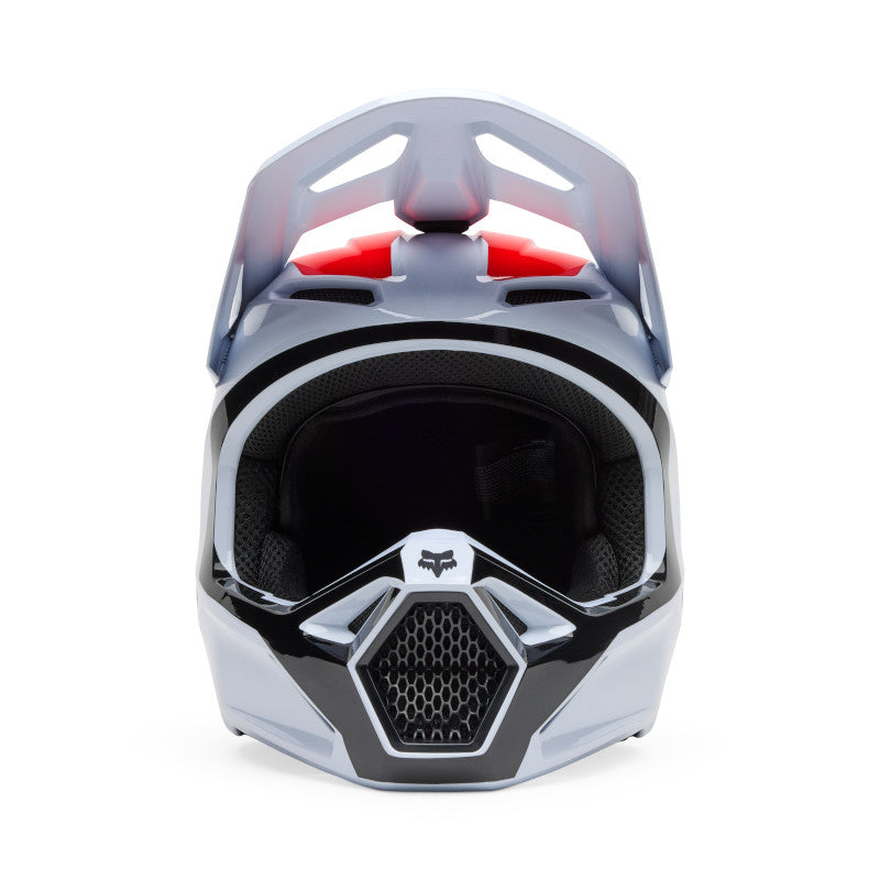 FOX 2025 V1 FLOW HELMET - WHITE/RED