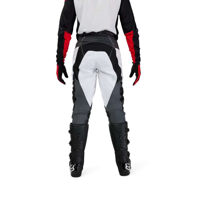 FOX 2025 180 FLOW PANTS - WHITE/RED