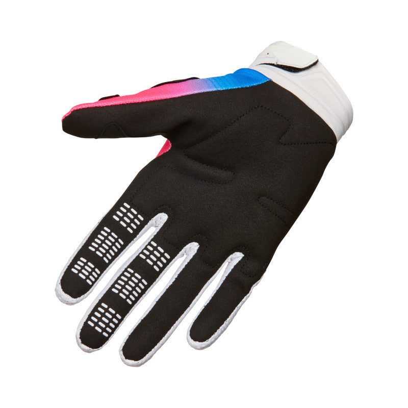 FOX 180 COLLECT GLOVES - BLUE/PINK