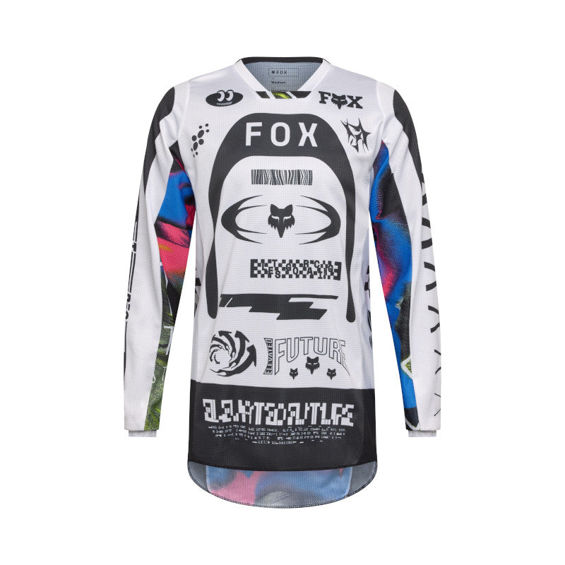 FOX 2026 180 IMAGE COSMO JERSEY -WHITE/BLACK