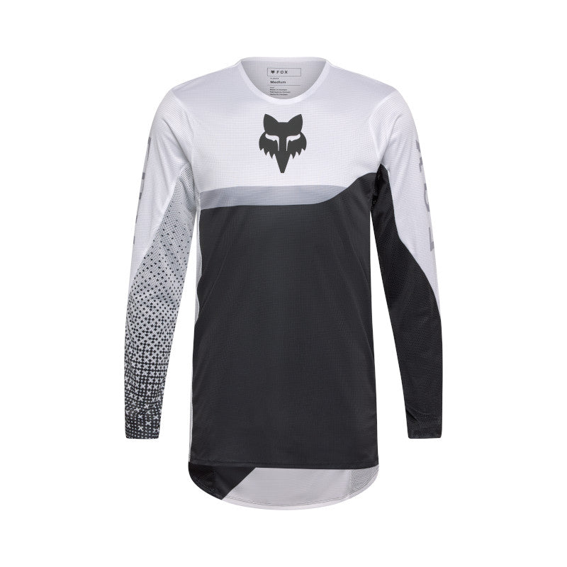 FOX 2026 FLEXAIR FRACTURE JERSEY - WHITE/BLACK