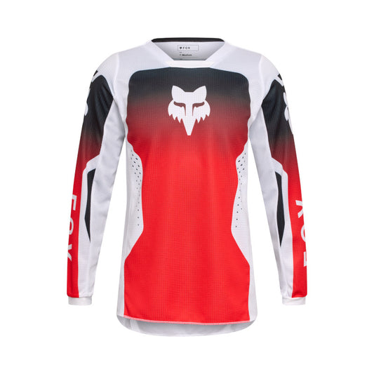 FOX 2026 YOUTH 180 SHIELD JERSEY - FLO RED