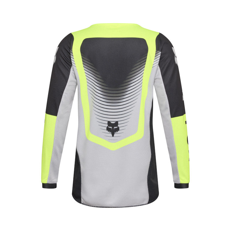 FOX 2026 YOUTH 180 COLLECT JERSEY - GREY/YELLOW