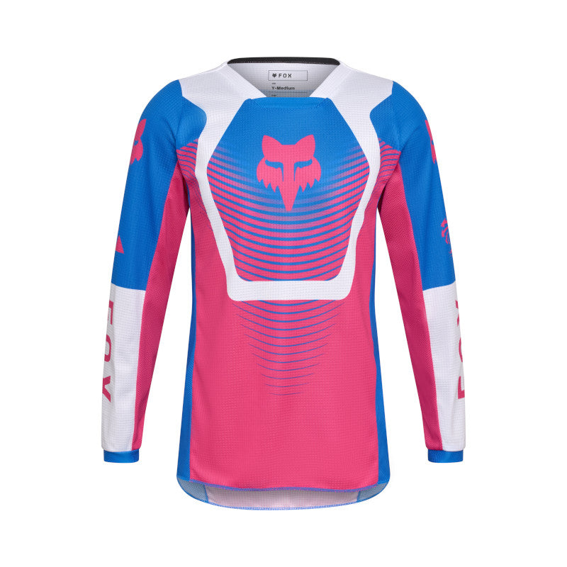 FOX 2026 YOUTH 180 COLLECT JERSEY - BLUE/PINK