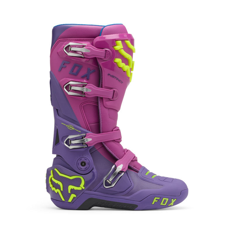 Fox 2027 Instinct Boots - Purple Lava
