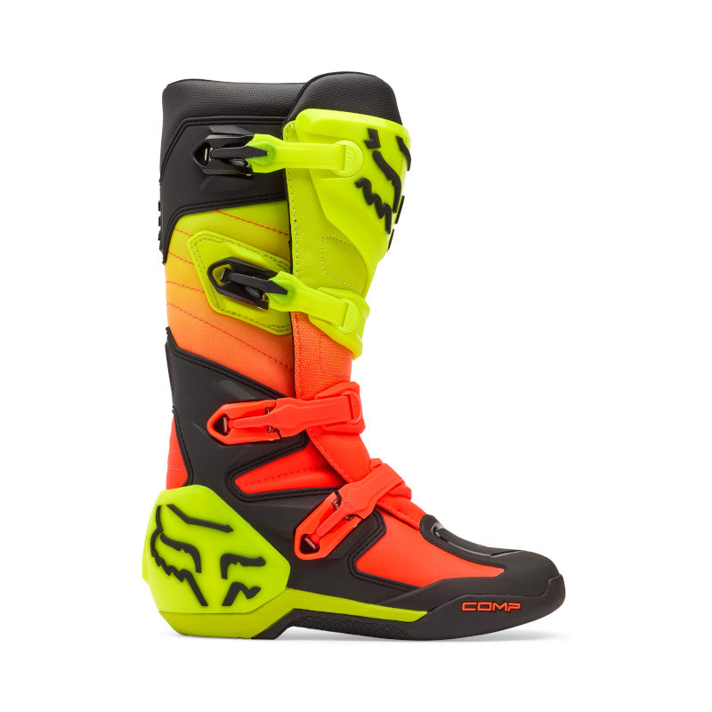 FOX COMP BOOTS - ORANGE/YELLOW