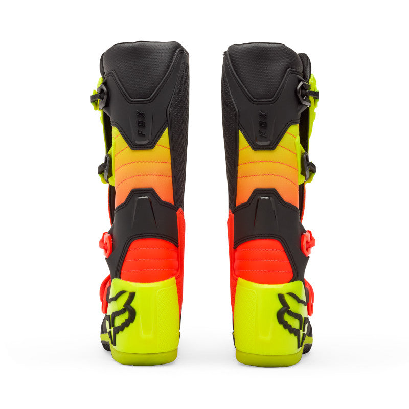 FOX COMP BOOTS - ORANGE/YELLOW