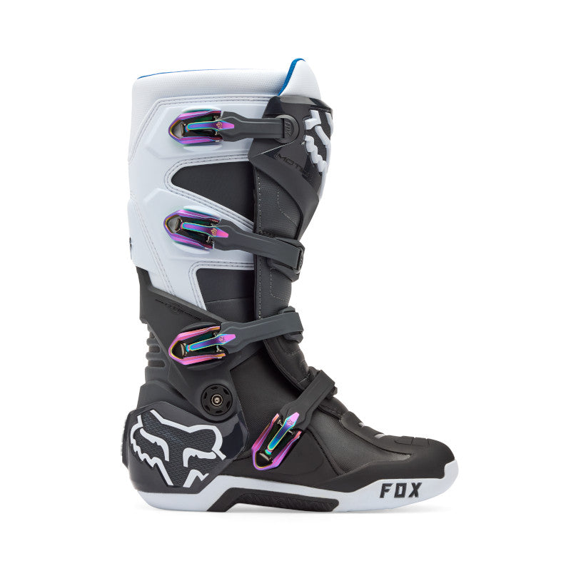FOX MOTION BOOTS - BLACK/GREY/WHITE