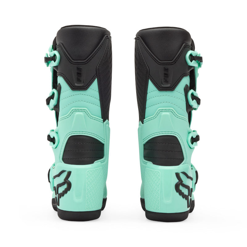 FOX YOUTH COMP BOOTS - TEAL
