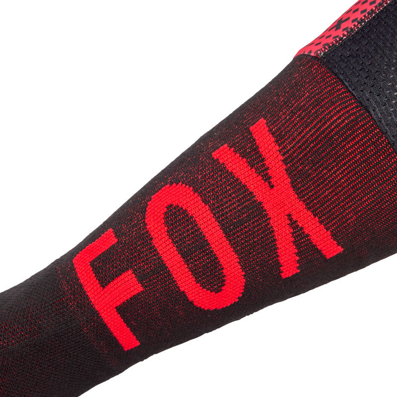 FOX FLEXAIR FRACTURE KNEE BRACE SOCKS - FLO RED