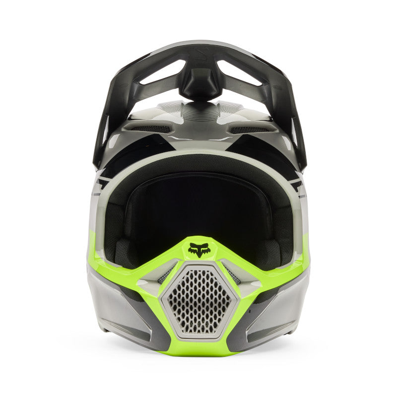 FOX 2026 V1 COLLECT HELMET - GREY/YELLOW