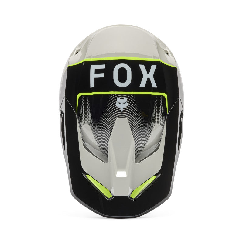 FOX 2026 V1 COLLECT HELMET - GREY/YELLOW