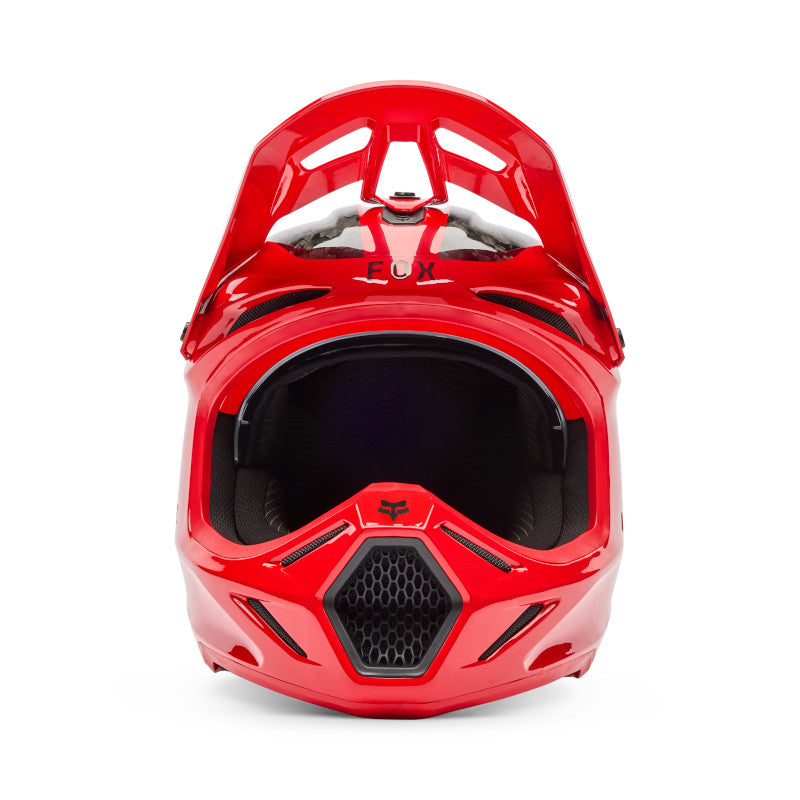 FOX 2026 V3 RS FRACTURE HELMET - FLO RED