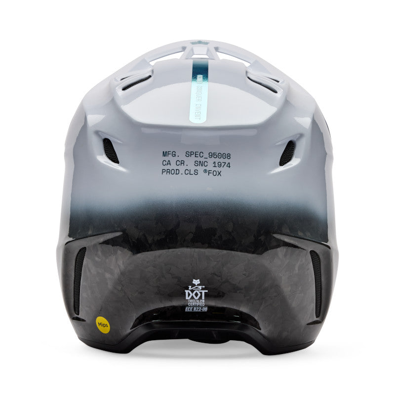 FOX 2026 V3 RS GHOST HELMET - WHITE