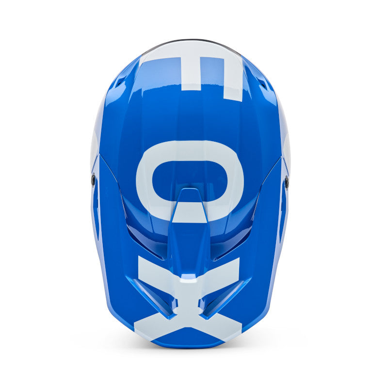 FOX 2026 YOUTH V1 SHIELD HELMET - BLUE