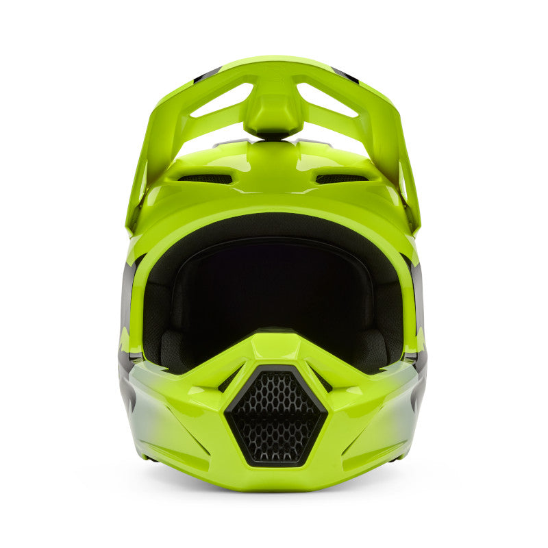 FOX 2026 YOUTH V1 SHIELD HELMET - FLO YELLOW