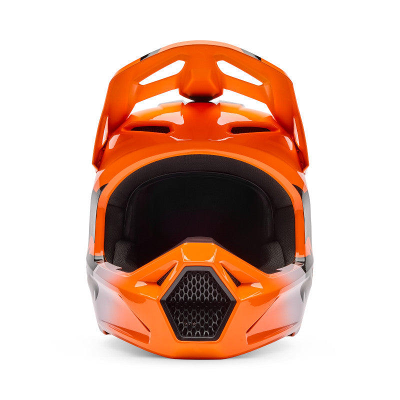 FOX 2026 YOUTH V1 SHIELD HELMET - FLO ORANGE