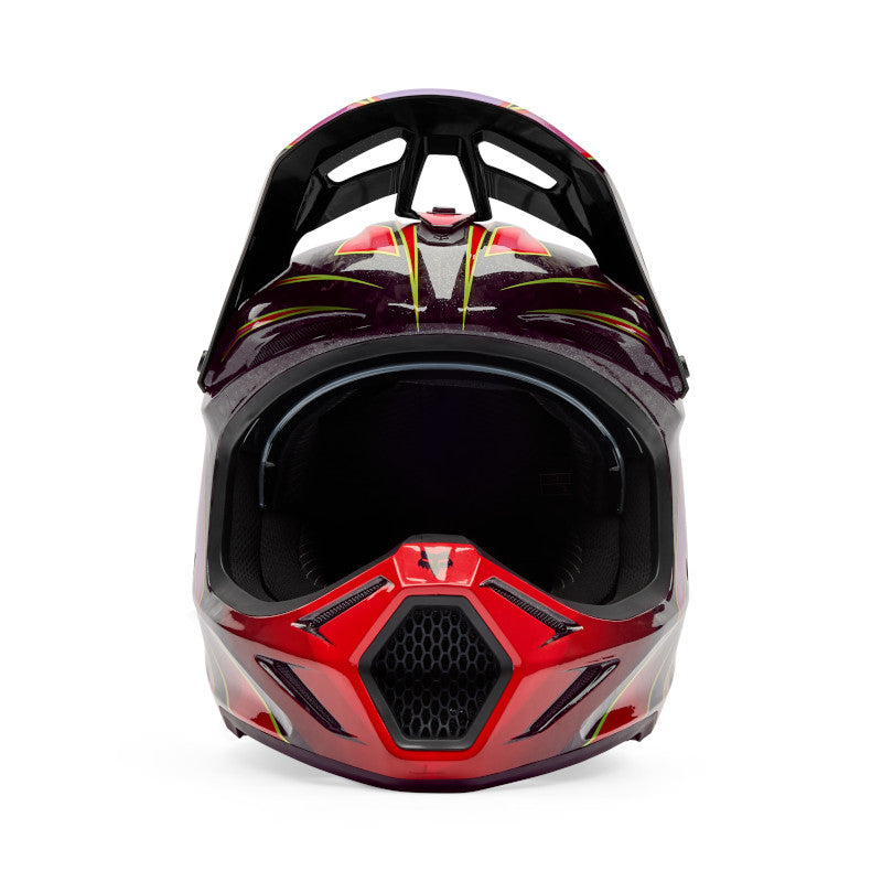 FOX 2026 V3 RS CANVAS HELMET - RED