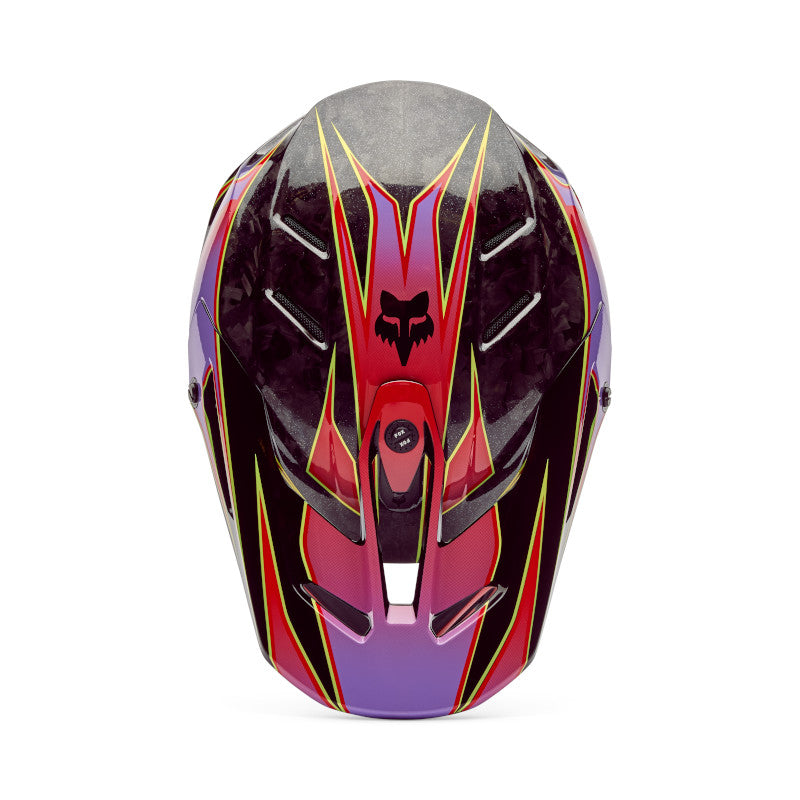 FOX 2026 V3 RS CANVAS HELMET - RED