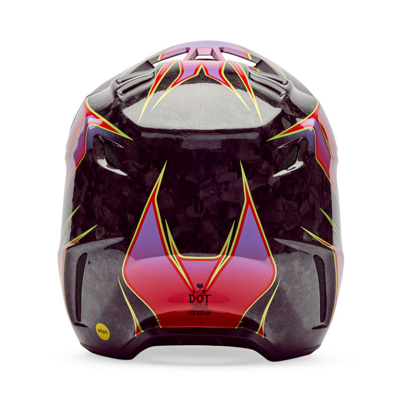 FOX 2026 V3 RS CANVAS HELMET - RED