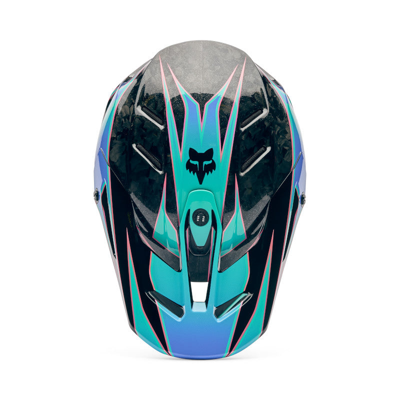 FOX 2026 V3 RS CANVAS HELMET - AQUA